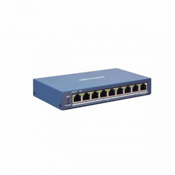Switch PoE 8-portów PoE 1xUpLink 802.3af/at 110W