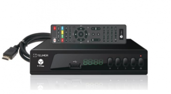 Odbiornik  telewizji naziemniej DVB-T2 TTbox TELMOR