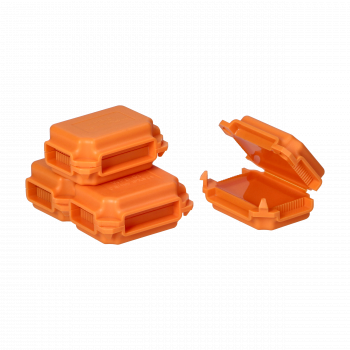 OR-SZ-8016/B4 4x puszka żelowa IP X8, pomarańcz, mała