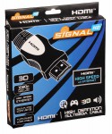 Kabel HDMI-HDMI 5m płaski, v1.4, Ethernet, FullHD