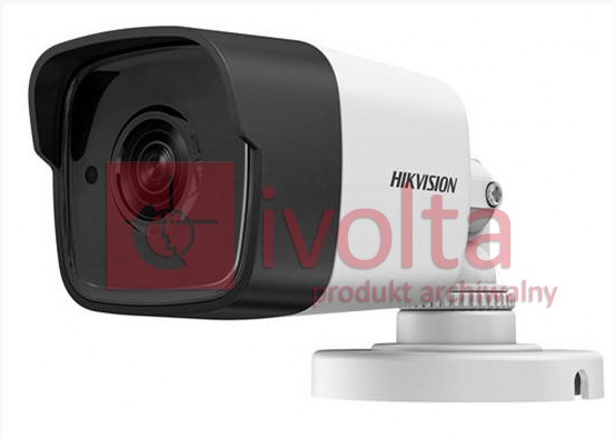 Kamera HD-TVI, typu bullet, dualna, 5Mpix, 2.8mm, promiennik EXIR 20m, 12VDC DS-2CE16H1T-IT(2.8mm)(B) HIKVISION