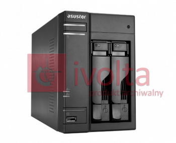 Sieciowy serwer plików NAS/ Asustor/ AS6202T 2-dyskowy/ TOWER