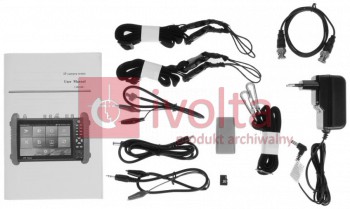 Wielofunkcyjny tester kamer IP, analog, PTZ, RS-485, akumulator 5400 mAh, LCD 7 "