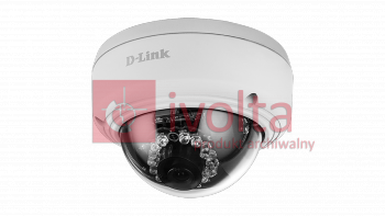 Kamera IP D-Link Vigilance 2Mpix, kopułkowa, zewn. prom IR 20m, ob 2.8mm, WDR, 3DNR, ONVIF, 12VDC/Po