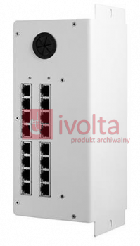 Switch, 16 portów x 100Mbps (12 portów POE, 4 interfejsy kaskadowe LAN), HIKVISION