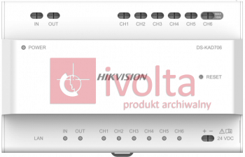 Dystrybutor audio/wideo oraz zasilania, Hikvision