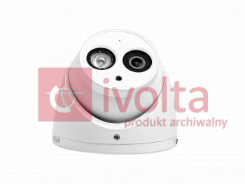 Kamera HD-CVI Dahua, typu kopułka-turret, dualna, Starlight, 1080p/25 kl/s, obj 2.8mm, Smart IR-50m,
