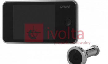 Wideo-wizjer elektroniczny do drzwi ORNO/ OR-WIZ-1104/G/ LCD/ szeroki kąt