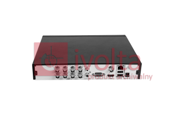 Rejestrator DVR/NVR H.264 8-kanałowy (HD-TVI/ AHD/ HD-CVI/ CVBS/ IPC) + 2x IPC - 5w1