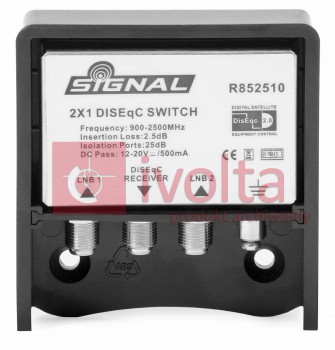Przełącznik DiSEqC 2.0 DS-7021 Signal 2X1