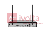 Zestaw do monitoringu rejestrator NVR 4 kanałowy WiFi + 4 kamery IP WiFi 2Mpx z akcesoriami Lanberg
