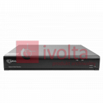 Rejestrator DVR 5w1 H.265 OPTIVA, 8Mpix, 8x HD/IP + 4x IP, VGA/HDMI 4K, 1x8TB, P2P