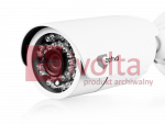 Kamera IP OPTIVA, biała, 1Mpix/720p, bullet, dualna, zewn, IR do 15m, ob 3.6mm