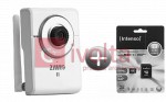 Kamera bezprzewodowa ZAVIO typu cube 1Mpix/HD720p + karta MicroSD 8GB