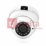 Kamera Multi-HD typu domed, 2Mpix, ob. 2.8-12mm, IR 30m, biała, IP66