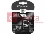 VERBATIM-SDHC-128GB Karta pamięci SDHC 128GB, CLASS10, ADAPT