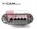 Zewnętrzny switch PoE do kamer IP, 48V DC