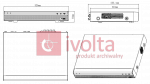 Rejestrator DAHUA DVR, 16x kan, VGA/HDMI, H.264, H.265, 1xSATA