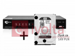 Zestaw Rejestrator NVR OPTIVA VOBNVR4004 + DYSK HDD Western Digital WD10PURX 1TB