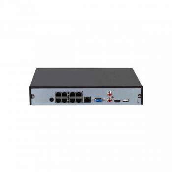 Rejestrator NVR 8x IP 12Mpix, 8xPoE 80Mb/s 1x16TB