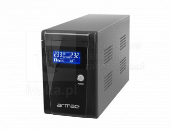 UPS ARMAC OFFICE, moc znamionowa: 1500VA O/1500E/LCD ARMAC