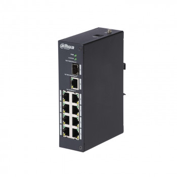PFS3110-8T Switch  8xLAN, 1xUpLink,1x SFP