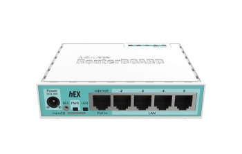 Router MikroTik hEX RB750Gr3 5xRJ45 1000Mb/s,1xUSB RB750GR3 MIKROTIK
