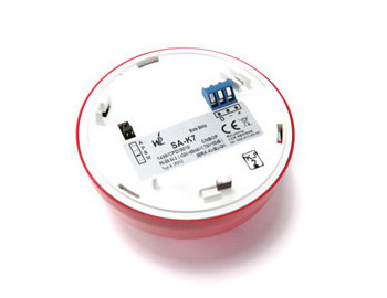 Sygnalizator akustyczny z zespołem diod LED