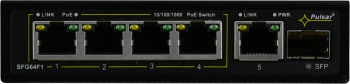 SFG64F1 Switch 6-portowy (4xPoE)