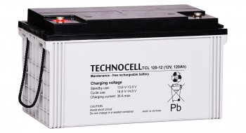 Akumulator 120Ah/12V TCL 120-12 TECHNOCELL