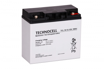 Akumulator 18Ah/12V TCL 18-12 TECHNOCELL