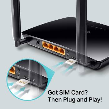 Bezprzewodowy router 4G LTE, standard N, 300 Mb/s