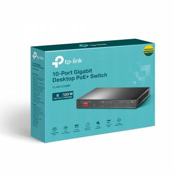 TL-SG1210MP Switch PoE TP-Link typu desktop