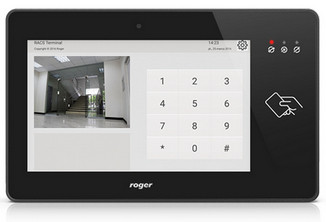 Graficzny panel dotykowy z wbudowanym czytnikiem MIFARE oraz kamerą MD70 ROGER