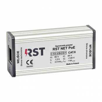 Ogranicznik przepięć do ochrony sieci IP RST NET PoE RST