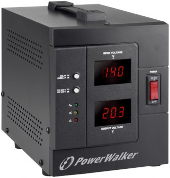 Stabilizator napięcia Power Walker AVR1500/SIV, LCD