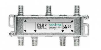AXING BVE 60-01 rozgałężnik 6-krotny 5-1006 MHz BL