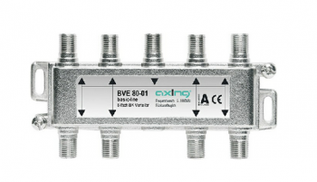 AXING BVE 80-01 rozgałężnik 8-krotny 5-1006 MHz BL