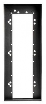 Obudowa stalowa, trzy segmentowa, pionowa, kolor czarny, LASKOMEX DA-3V_BLACK LASKOMEX