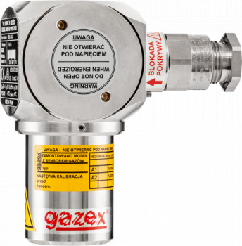 Dwuprogowy detektor wodoru (akumulatorownie) DEX-72/N GAZEX