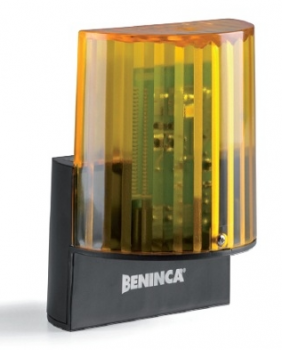 Lampa migająca LED 12-230 VAC/VDC z anteną BENINCA LAMPI.LED BENINCA