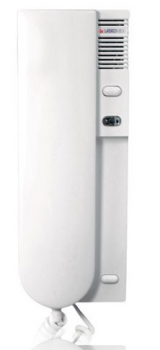 Unifon cyfrowy z sygnalizacją wywołania  LED, z głośnikiem zapewniającym głośne wywołanie, LASKOMEX LY-8-1_WHITE LASKOMEX