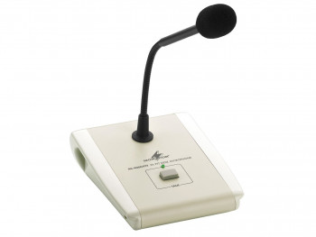 Mikrofon pulpitowy PA (push-to-talk), współpracujący z PA-40120, PA-1120, PA-1240, PA-1412MX oraz se PA-4000PTT MONACOR