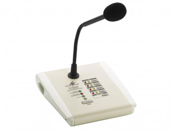 Mikrofon pulpitowy PA, strefowy, współpracujący z PA-40120. PA-4000RC MONACOR