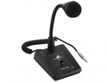 Mikrofon pulpitowy PA, na gęsiej szyi. PDM-300 MONACOR