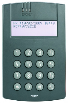 Wewn. kontroler dostępu PR602LCD-DT-I ROGER