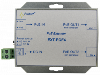 EXT-POE4 Extender PoE IN/OUT