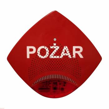 Sygnalizator głosowo-optyczny, zewnętrzny SGO-Pgz2 W2