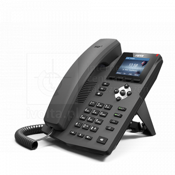 Telefon VoIP z ekranem 2.8", 2 linie SIP, PoE X3G Fanvil