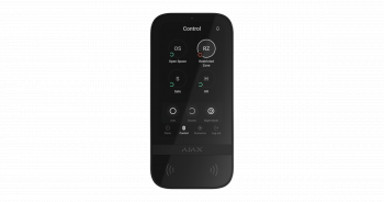 Bezp. klawiatura z ekranem dotykowym, czarna Keypad Touchscreen BLACK AJAX